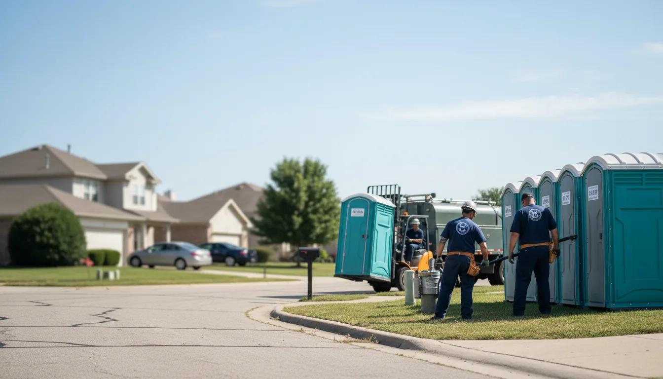Porta Potty Rental in Gardner, IL near me